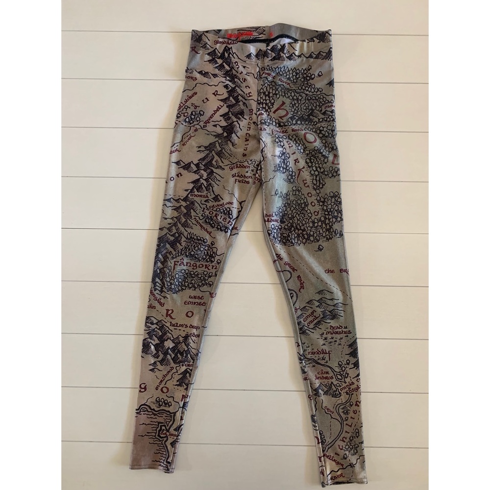 BlackMilk Middle Earth Map Leggings (limited)